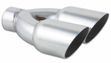 Load image into Gallery viewer, Vibrant Dual 3.5in Round SS Exhaust Tip (Single Wall Angle Cut) Tips Vibrant

