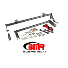 Load image into Gallery viewer, BMR 05-14 S197 Mustang Rear Bolt-On Hollow 35mm Xtreme Anti-Roll Bar Kit (Poly) - Black Hammertone Sway Bars BMR Suspension
