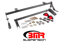 Load image into Gallery viewer, BMR 05-14 S197 Mustang Rear Bolt-On Hollow 35mm Xtreme Anti-Roll Bar Kit (Poly) - Black Hammertone Sway Bars BMR Suspension   
