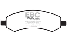 Load image into Gallery viewer, EBC 06-09 Chrysler Aspen 4.7 Extra Duty Front Brake Pads Brake Pads - Performance EBC   
