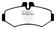 Load image into Gallery viewer, EBC 02-08 Mercedes-Benz G500 5.0 Yellowstuff Rear Brake Pads Brake Pads - Performance EBC   
