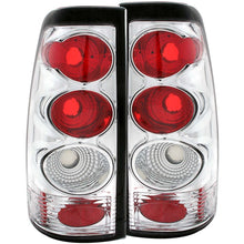 Load image into Gallery viewer, ANZO 1999-2002 Chevrolet Silverado 1500 Taillights Chrome Tail Lights ANZO
