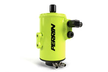 Load image into Gallery viewer, Perrin 02-14 Subaru WRX / 04-19 STI with FMIC Air Oil Separator - Neon Yellow Oil Separators Perrin Performance   
