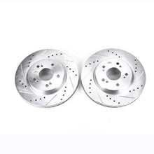 Load image into Gallery viewer, Power Stop 07-12 Acura RDX Front Evolution Drilled &amp; Slotted Rotors - Pair Brake Rotors - Slot &amp; Drilled PowerStop   
