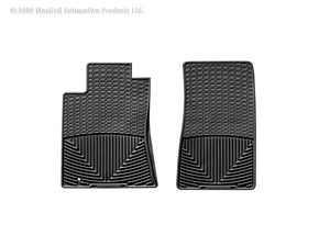 WeatherTech 08-10 Cadillac CTS Front Rubber Mats - Black Floor Mats - Rubber WeatherTech   