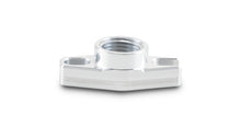 Load image into Gallery viewer, Vibrant 1/2in NPT Female 1.5in to 1.75in Bolt Hole Oil Drain Flange w/Crowfoot Flanges Vibrant
