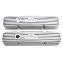 Load image into Gallery viewer, Edelbrock Valve Cover Classic Series Chevrolet 1959-1986 262-400 CI V8 w/ Oil Fill Hole Satin Valve Covers Edelbrock

