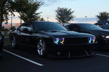 Load image into Gallery viewer, Oracle 15-21 Dodge Challenger Dynamic Surface Mount Headlight Halo Kit - - Dynamic SEE WARRANTY Fog Lights ORACLE Lighting
