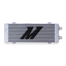 Load image into Gallery viewer, Mishimoto Universal Medium Bar and Plate Dual Pass Silver Oil Cooler Oil Coolers Mishimoto
