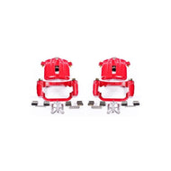 Power Stop 04-05 Cadillac DeVille Rear Red Calipers w/Brackets - Pair Brake Calipers - Perf PowerStop   