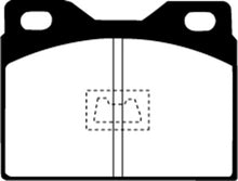 Load image into Gallery viewer, EBC 76-85 Porsche 924 2.0 Greenstuff Front Brake Pads Brake Pads - Performance EBC   
