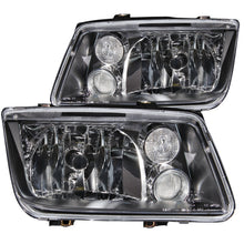 Load image into Gallery viewer, ANZO 1999-2005 Volkswagen Jetta Crystal Headlights Black w/o Bulbs Headlights ANZO
