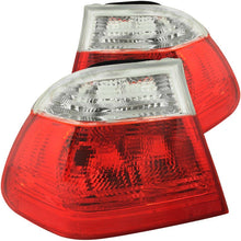 Load image into Gallery viewer, ANZO 1999-2001 BMW 3 Series E46 Taillights Red/Clear Tail Lights ANZO
