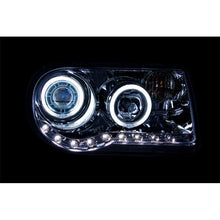 Load image into Gallery viewer, ANZO 2005-2010 Chrysler 300C Projector Headlights w/ Halo Chrome (CCFL) G2 Headlights ANZO
