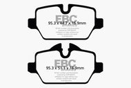 EBC 10+ Mini Countryman 1.6 Cooper Redstuff Rear Brake Pads Brake Pads - Performance EBC   