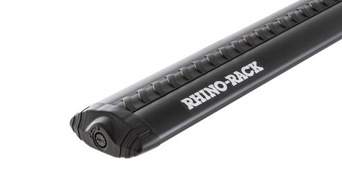 Rhino-Rack Vortex Aero Bar - 79in - Single - Black Roof Rack Rhino-Rack
