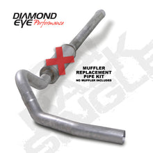 Load image into Gallery viewer, Diamond Eye KIT 4in CB SGL MFLR RPLCMENT PIPE AL CHEVY/GMC 6.6L 2500/3500 2006-2007.5 Catback Diamond Eye Performance
