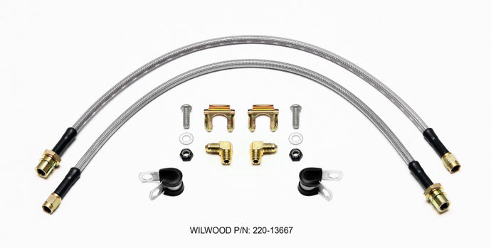Wilwood Flexline Kit Front 03-UP Mazda 3 Brake Line Kits Wilwood
