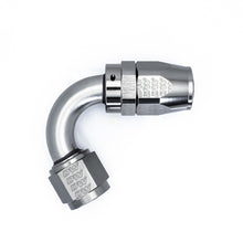 Load image into Gallery viewer, DeatschWerks 10AN Female Swivel 120-Degree Hose End CPE - Anodized Titanium Fittings DeatschWerks
