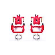 Power Stop 05-12 Nissan Pathfinder Rear Red Calipers w/Brackets - Pair Brake Calipers - Perf PowerStop   