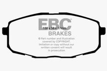 Load image into Gallery viewer, EBC 09-12 Hyundai Elantra 2.0 Touring Yellowstuff Front Brake Pads Brake Pads - Performance EBC   
