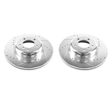 Load image into Gallery viewer, Power Stop 08-13 BMW 135i Front Evolution Drilled &amp; Slotted Rotors - Pair Brake Rotors - Slot &amp; Drilled PowerStop
