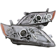 Load image into Gallery viewer, ANZO 2007-2009 Toyota Camry Projector Headlights w/ Halo Chrome Headlights ANZO
