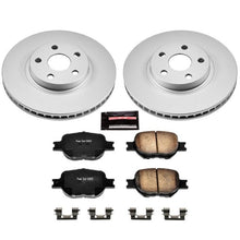 Load image into Gallery viewer, Power Stop 05-10 Scion tC Front Z17 Evolution Geomet Coated Brake Kit Brake Kits - Performance Blank PowerStop
