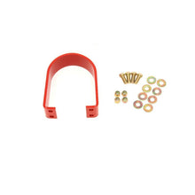 Load image into Gallery viewer, BMR 05-14 S197 Mustang BMR Rear Tunnel Brace Loop Upgrade - Red Chassis Bracing BMR Suspension
