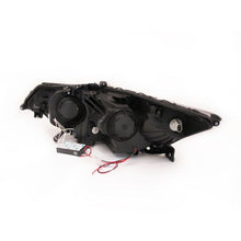 Load image into Gallery viewer, ANZO 2009-2012 Acura Tsx Projector Headlights w/ Halo Black (CCFL) (HID Compatible) Headlights ANZO
