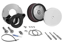 Load image into Gallery viewer, K&amp;N Street Metal Intake System Hammer Chrome for Harley Davidson Cold Air Intakes K&amp;N Engineering   
