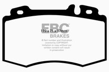 Load image into Gallery viewer, EBC 02-04 Mercedes-Benz C32 AMG (W203) 3.2 Supercharged Bluestuff Front Brake Pads Brake Pads - Racing EBC   
