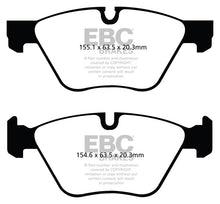 Load image into Gallery viewer, EBC 11+ BMW 528 2.0 Turbo (F10) Yellowstuff Front Brake Pads Brake Pads - Performance EBC   
