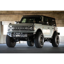 Load image into Gallery viewer, DV8 Offroad 2021+ Ford Bronco Front Bumper Winch Capable w/ Optional Bull Bar/Aux Light Opening Bumpers - Steel DV8 Offroad
