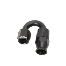 Load image into Gallery viewer, Snow -6AN 180 Degree PTFE Hose End (Black) Fittings Snow Performance
