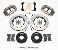 Wilwood Forged Superlite 4R ST BB Front Kit Road Race 94-04 Mustang Big Brake Kits Wilwood