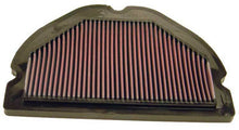 Load image into Gallery viewer, K&amp;N 94-97 Kawasaki ZX9R Ninja 900 Unique Trapezoidal 12.5in OS L x 7.688in OS W Replacement Filter Air Filters - Drop In K&amp;N Engineering
