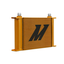 Load image into Gallery viewer, Mishimoto Universal 25-Row Oil Cooler - Gold Oil Coolers Mishimoto

