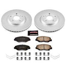 Load image into Gallery viewer, Power Stop 03-08 Honda Pilot Front Z17 Evolution Geomet Coated Brake Kit Brake Kits - Performance Blank PowerStop

