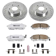Power Stop 00-01 Infiniti I30 Front Z26 Street Warrior Brake Kit Brake Kits - Performance D&S PowerStop   