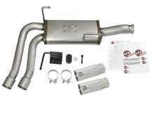 Load image into Gallery viewer, aFe Rebel Series CB Middle-Side Exit SS Exhaust w/ Polished Tips 09-16 GM Silverado/Sierra V6/V8 Catback aFe
