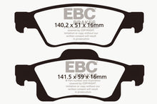 Load image into Gallery viewer, EBC 11+ Dodge Durango 3.6 Greenstuff Rear Brake Pads Brake Pads - Performance EBC   
