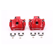 Power Stop 08-16 Buick Enclave Rear Red Calipers w/Brackets - Pair Brake Calipers - Perf PowerStop   