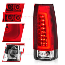 Load image into Gallery viewer, ANZO 1999-2000 Cadillac Escalade LED Taillights Chrome Housing Red/Clear Lens Pair Tail Lights ANZO
