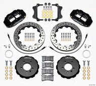 Wilwood Narrow Superlite 6R Front Hat Kit 12.88in Drilled 06-12 Volkswagen GTI w/ Lines Big Brake Kits Wilwood