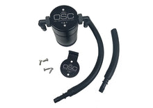 Load image into Gallery viewer, J&amp;L 99-04 Ford Lightning Passenger Side Oil Separator 3.0 - Black Anodized Oil Separators J&amp;L
