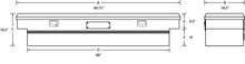 Load image into Gallery viewer, Lund Universal Alum Flush Mount Box - Brite Truck Boxes &amp; Storage LUND
