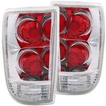 Load image into Gallery viewer, ANZO 1995-2005 Chevrolet Blazer Taillights Chrome Tail Lights ANZO
