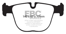 Load image into Gallery viewer, EBC 10+ BMW X5M 4.4 Twin Turbo Redstuff Rear Brake Pads Brake Pads - Performance EBC   
