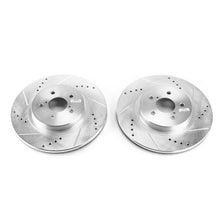 Load image into Gallery viewer, Power Stop 2019 Subaru Crosstrek Front Evolution Drilled &amp; Slotted Rotors - Pair Brake Rotors - Slot &amp; Drilled PowerStop   
